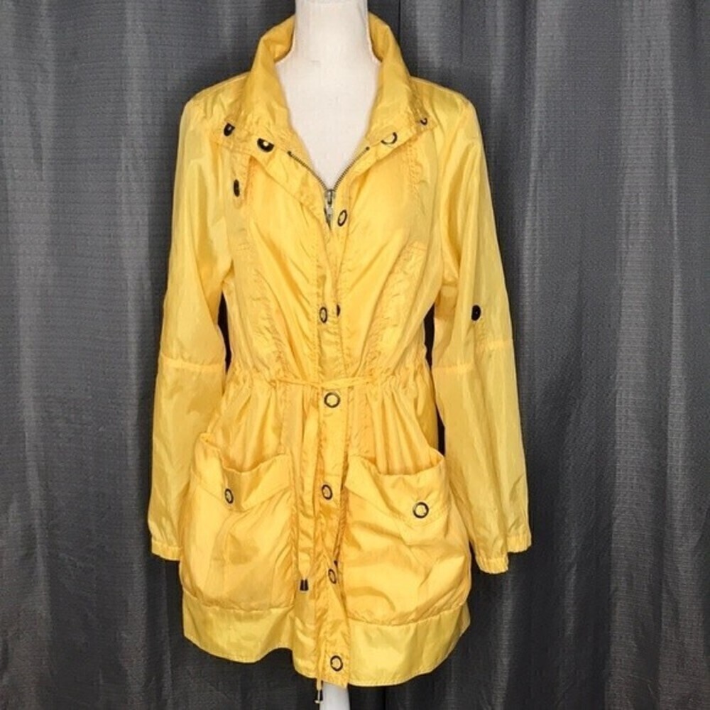 AMERICAN RAG YELLOW Medium WINDBREAKER JACKET